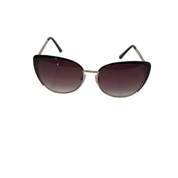 Oscar De La Renta Sunglasses Mod 3077 Black & Gold Cat Eye main image 4